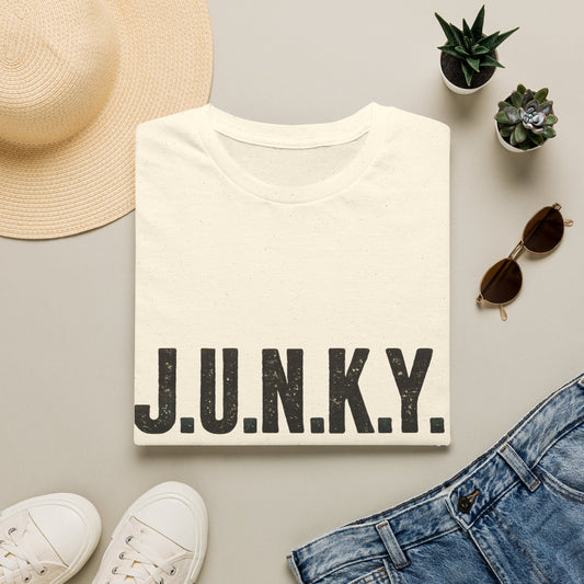 J.U.N.K.Y. Graphic T‑Shirt — Bold Acronym Streetwear Tee