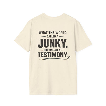 J.U.N.K.Y. Graphic T‑Shirt — Bold Acronym Streetwear Tee