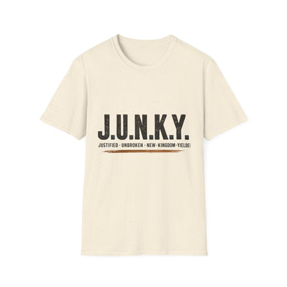 J.U.N.K.Y. Graphic T‑Shirt — Bold Acronym Streetwear Tee