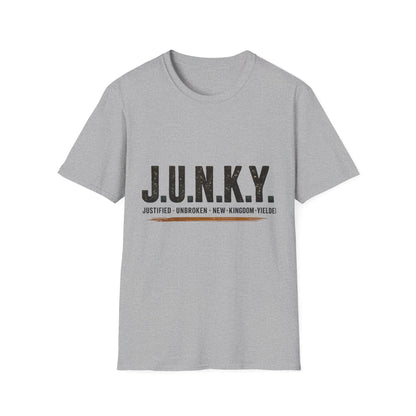 J.U.N.K.Y. Graphic T‑Shirt — Bold Acronym Streetwear Tee