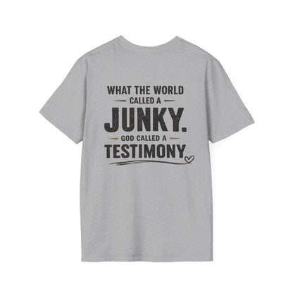 J.U.N.K.Y. Graphic T‑Shirt — Bold Acronym Streetwear Tee